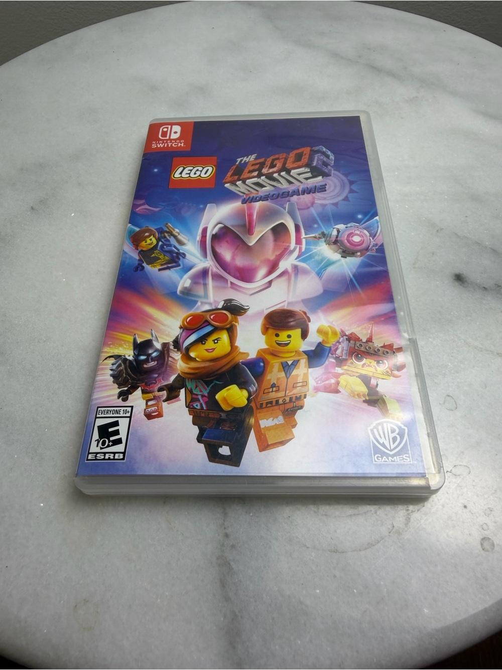 Nintendo LEGO The Movie 2 Videogame - Blue Purple Cover Art